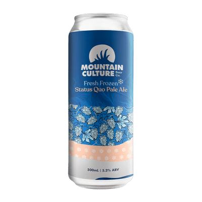 Mountain Culture Fresh Frozen Status Quo Pale Ale 500ml Can