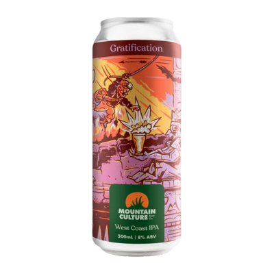 Mountain Culture Gratification West Coast IPA 500ml Can