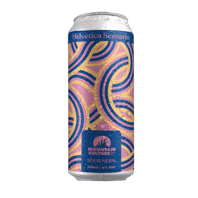 Mountain Culture Helvetica Scenario Sour NEIPA 500ml Can