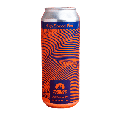 Mountain Culture High Speed Pass Oat Cream IPA 500ml Can