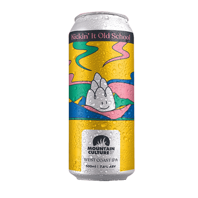 Mountain Culture Kickin' It Old School West Coast IPA 500ml Can