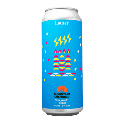 Mountain Culture Lauter New World Pilsner 500ml Can