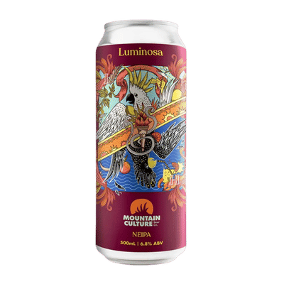 Mountain Culture Luminosa Single Hop NEIPA 500ml Can