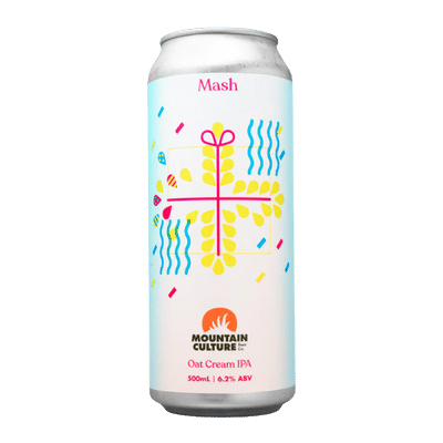 Mountain Culture Mash Oat Cream IPA 500ml Can