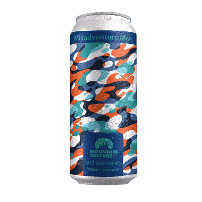Mountain Culture Misadventure Man Oat Cream IPA 500ml Can