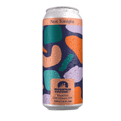 Mountain Culture Not Tonight Imperial Oat Cream IPA 500ml Can