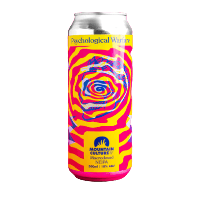 Mountain Culture Psychological Warfare Macrodosed NEIPA 500ml Can