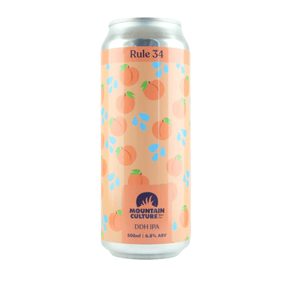 Mountain Culture Rule 34 DDH IPA 500ml Can