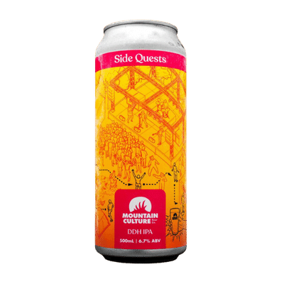Mountain Culture Side Quests DDH IPA 500ml Can