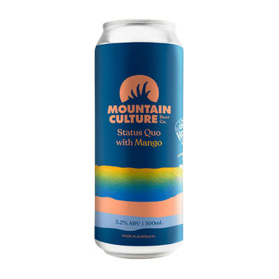 Mountain Culture Status Quo With Mango Hazy Pale Ale 500ml Can