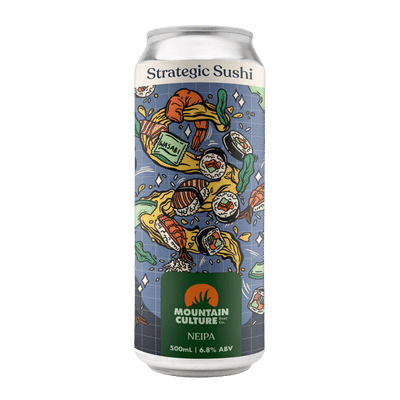 Mountain Culture Strategic Sushi NEIPA 500ml Can