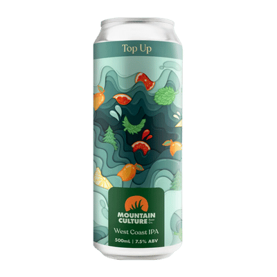 Mountain Culture Top Up West Coast IPA 500ml Can
