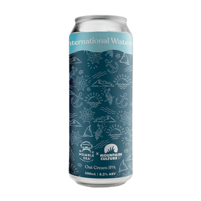 Mountain Culture x Humble Sea International Waters Oat Cream IPA 500ml Can