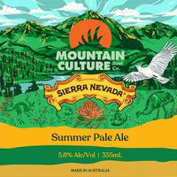 Mountain Culture x Sierra Nevada Summer Pale Ale 355ml Can