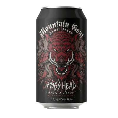 Mountain Goat Rare Breed Hog's Head Imperial Stout 375ml Can