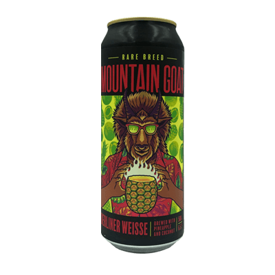 Mountain Goat Rare Breed: Pineapple And Coconut Berliner Weisse