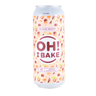 Mr Banks Oh I Bake Imperial Pastry Stout 500ml Can