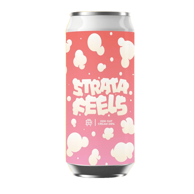 Mr Banks Strata Feels DDH Oat Cream DIPA 500ml Can