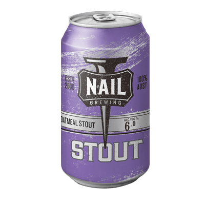 Nail Oatmeal Stout 375ml Can