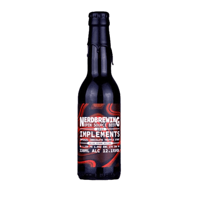 Nerd Implements 2021 Imperial Chocolate Truffle Stout Salted Almond Edition 330ml Bottle