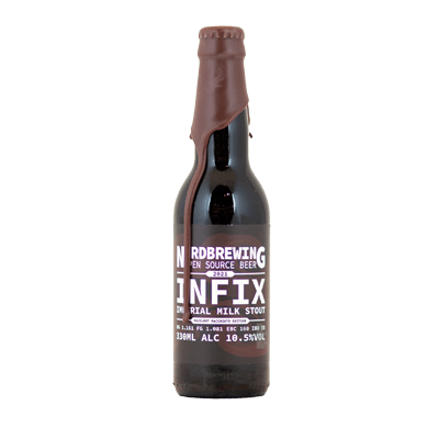 Nerd Infix 2021 Imperial Milk Stout Hazelnut Macchiato Edition 330ml Bottle