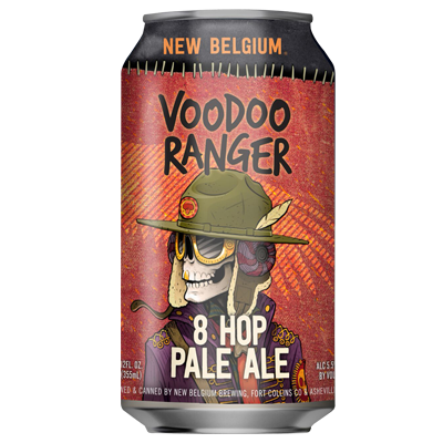 New Belgium Voodoo Ranger 8 Hop Pale Ale 355ml Can