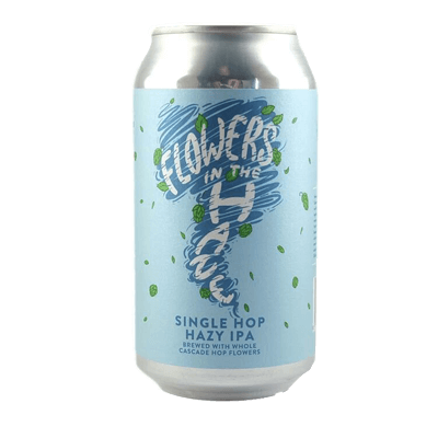 New England Flowers In the Haze Single Hop Cascade NEIPA 375ml Can