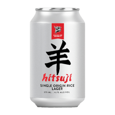 New England Hitsuji Single Origin Rice Lager 375ml Can