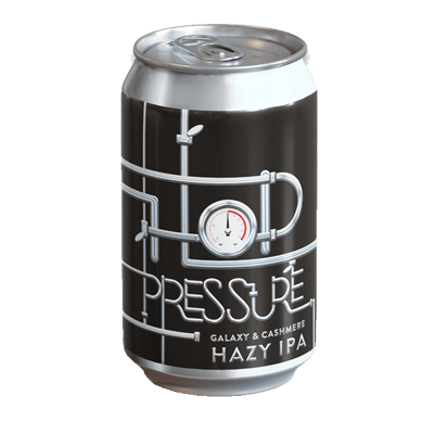 New England Hop Pressure Whole Hop Galaxy & Cashmere Hazy IPA 375ml Can