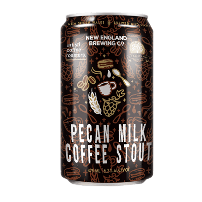 New England Pecan Milk Coffee Stout