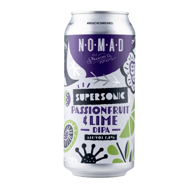 Nomad Supersonic Passionfruit & Lime Imperial IPA 440ml Can