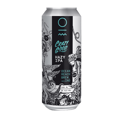Ocean Reach Crazy Good Hazy IPA 500ml Can