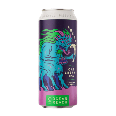 Ocean Reach Lucky 7 Oat Cream IPA 500ml Can