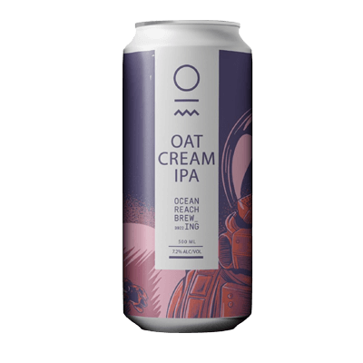 Ocean Reach Oat Cream IPA 500ml Can