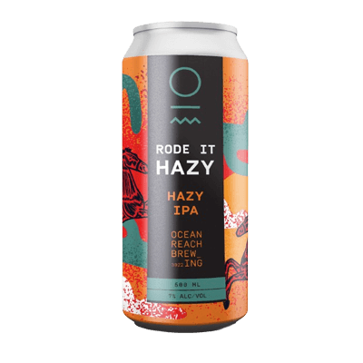 Ocean Reach Rode It Hazy IPA 500ml Can