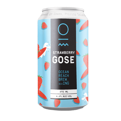 Ocean Reach Strawberry Gose 375ml Can