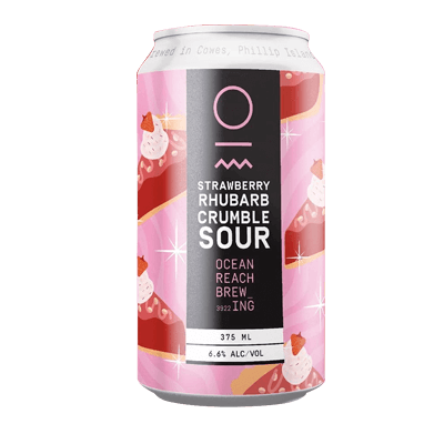 Ocean Reach Strawberry Rhubarb Crumble Sour Ale