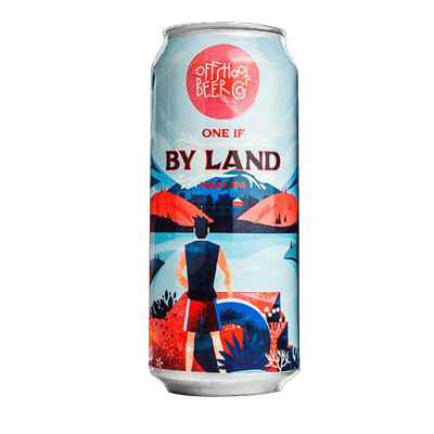Offshoot One If By Land Hazy 2021 IPA 473ml Can