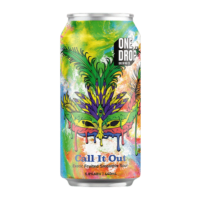 One Drop Call It Out Exotic Fruited Smoothie Sour 440ml Can