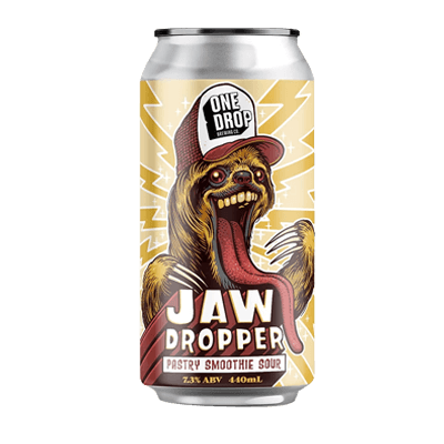 One Drop Jaw Dropper Fruited Smoothie Sour 440ml Can