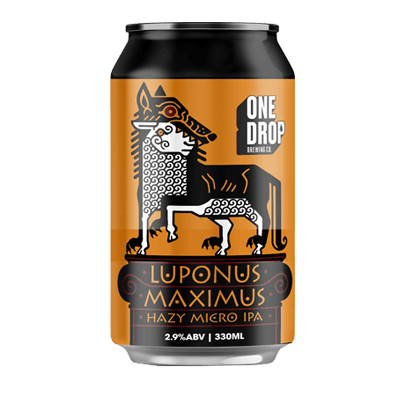 One Drop Luponus Maximus Hazy Micro IPA 330ml Can