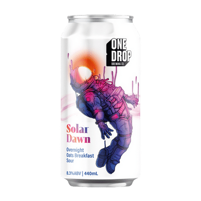 One Drop Solar Dawn Overnight Oats Breakfast Sour 440ml Can
