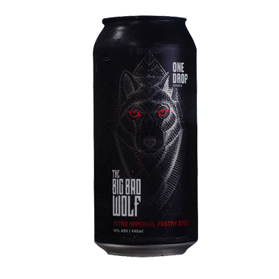 One Drop The Big Bad Wolf Nitro Imperial Stout 440ml Can
