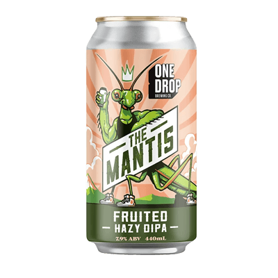 One Drop The Mantis Hazy DIPA 440ml Can