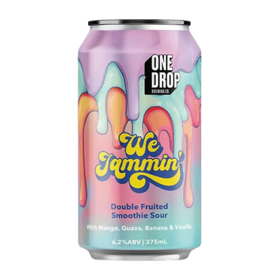 One Drop We Jammin' Double Fruited Smoothie Sour 375ml Can