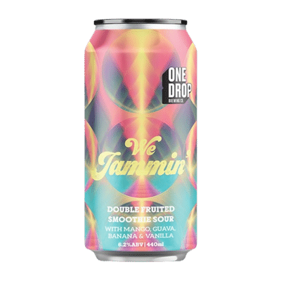 One Drop We Jammin' Double Fruited Smoothie Sour 440ml Can