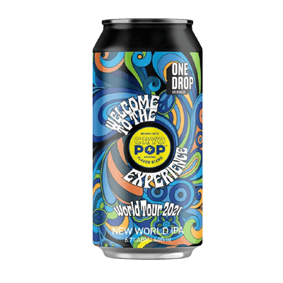 One Drop Welcome To The Cryopop Experience IPA 440ml Can