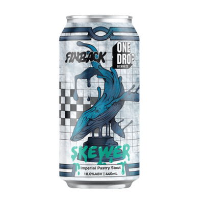 One Drop x Finback Skewer Imperial Pastry Stout 440ml Can