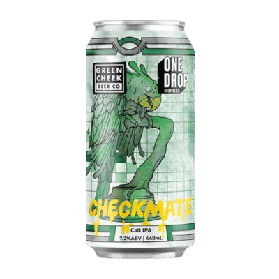 One Drop x Green Cheek Checkmate Cali IPA 440ml Can