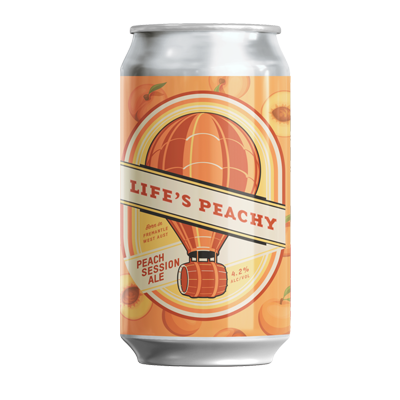 Otherside  Life's Peachy Peach Session Ale 375ml Can